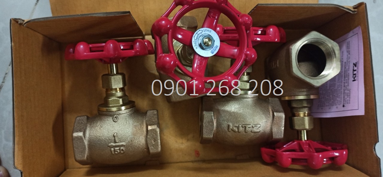 VAN CẦU BẰNG ĐỒNG KITZ DN25 150PSI
